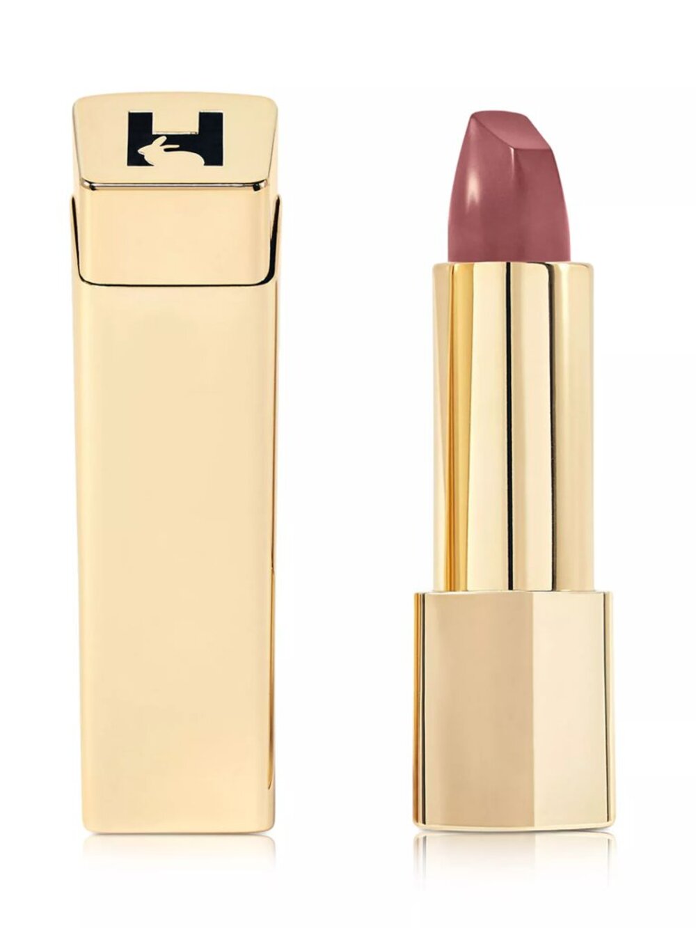 Hourglass Unlocked Satin Creme Lipstick Dahlia 318 Mini Size .03 Oz